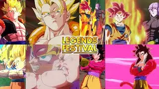 Все персонажи фестиваля Legends Festival 2025 | Dragon Ball Legends