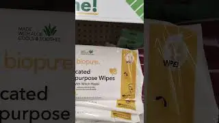 Biopure Medicated Multipurpose Wipes #dollartree