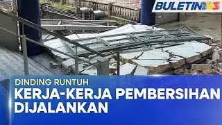 DINDING RUNTUH | Operasi LRT Berjalan Seperti Biasa