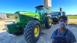 Dirty Peanut Picker Cleaning