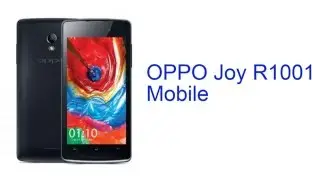 OPPO Joy R1001 Mobile Specification [INDIA]