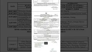 6 Semester (General) exam routine burdwan university// 100% real routine// new change for all of you