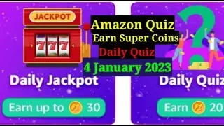 Amazon funzone Coins Quiz Answer today || Amazon Quiz 4 January 2023