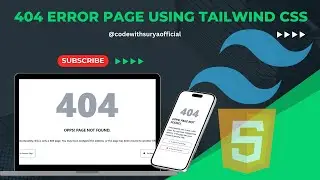 How to Build a Custom 404 Error Page Using Tailwind CSS