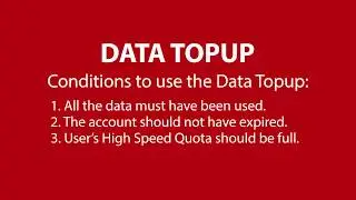 How to Data Top up