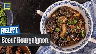 Boeuf Bourguignon | Geschmortes Rindfleisch mit Rotwein