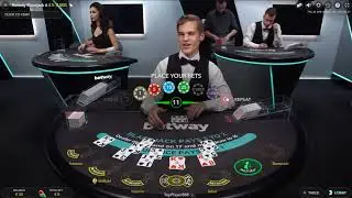 Live BlackJack - Could We Beat The Dealer With 80&euro;