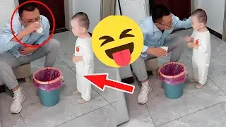 Dad came home drunk, and his son took heartwarming care of him!
