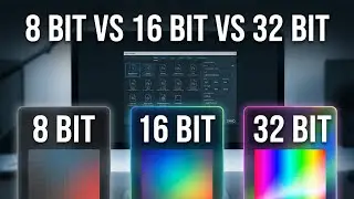 8 Bit 16 Bit 32 Bit Difference in Photoshop | Marathi Tutorial