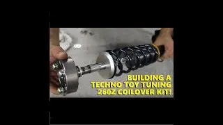 Building a Techno Toy Tuning Datsun 260Z coilover kit!