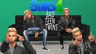 The sims 4 | Create A Sim | Bad Teen Twin Boys😍