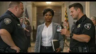 Police Harass Black Woman Inside Government Building &mdash; Then the Secure Line Rings