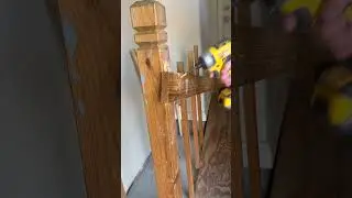 FUN Coat Hanger reusing Guard Rail hardware  #diy #wood #coathanger #handmade