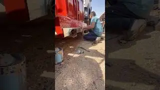 Mersdeez Benz Red paint #reels #youtubeshorts #truks #shorts #@DTATIK #redcolour #saudiarabia
