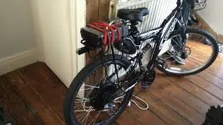 1000W rear hub motor kit voilamart kit , just a quick walk through the kit fitted