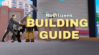 How to build in RoCitizens | Plots, edit mode & decals tutorial/guide