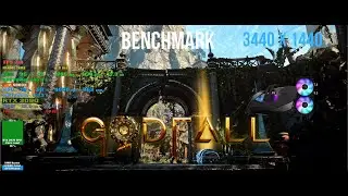 Godfall RTX 3090 Gigabyte AORUS WATERFORCE Benchmark Ryzen 5800x Ultrawide 3440x1440