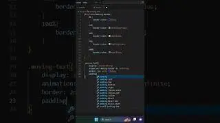How to add Moving Color Border in HTML|Beyond Code|Visual Studio Code|HTML 5|