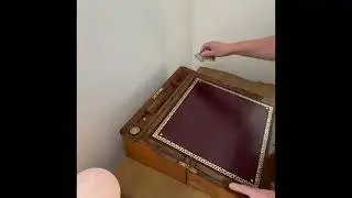 Victorian writing box slope