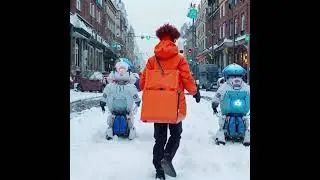 Orange Runner vs  Robot Vanguard