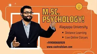 M.Sc. PSYCHOLOGY!