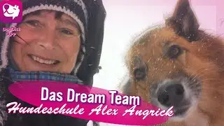 Hundeschule Alex Angrick und Lisa ein Dream Team. Gemeinsam Spass , Hunde sehen und verstehen