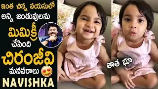 Chiranjeevi Grand Daughter Navishka Mimicry To All Animals | |Dr.RK Goud| TFCCLIVE