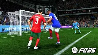 FC 25 &ndash; France vs Portugal Ft. Ronaldo, Mbapp&eacute; & Demb&eacute;l&eacute; | Euro Knockout Match