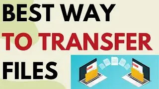 Best way to transfer files | Use this app to send files from laptop to your phone