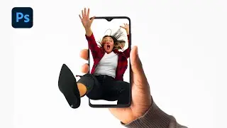 2 MINUTE Photoshop - 3D POP OUT Effect #60