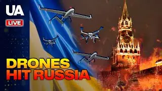 LIVE: Large-scale drone ATTACKS ON RUSSIA. PANIC in Moscow! Is AIR DEFENSE failing?