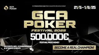 Final Day im GCA Mystery Event mit Hole Cards und jeder Menge Bounties. !GCA2.0 !Paul Panther !Wolfi