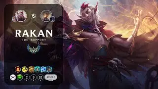 Rakan Support vs Rell - KR Challenger Patch 14.5