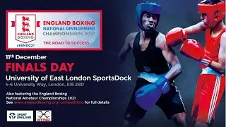 RING A - ENGLAND BOXING SENIOR DEVELOPMENT FINALS