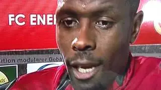 Mo Idrissou 29.04.2013 nach 1. FCK-Niederlage gegen Cottbus