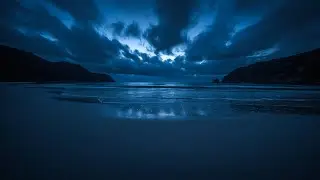 Calming Ocean Waves for Deep Sleep 🌊 Night Surf Sounds | Stress Relief & Total Relaxation