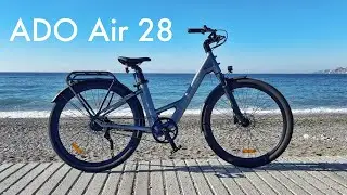 ADO Air 28 Urban Electric Bike Review - Torque Sensor, Carbon Belt