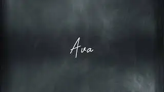Sign with Style: Ava's Signature Revealed 📝✍️