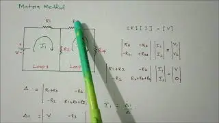 02 Mesh Analysis   Solving Problems using Matrix Method in Tamil   DC Circuits