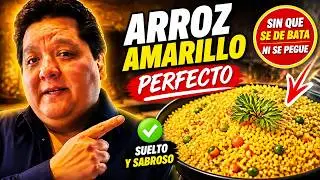 ARROZ PERFECTO AMARILLO CON AZAFRÁN | FÁCIL Y DELICIOSO