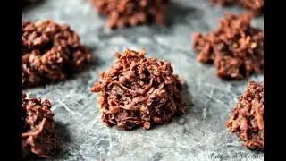 No Bake Coconut Macaroons