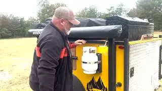 Custom Off-Road Trailer Build | Jeep + Caterpillar Mashup! Overlanding - Camping Trailer DIY