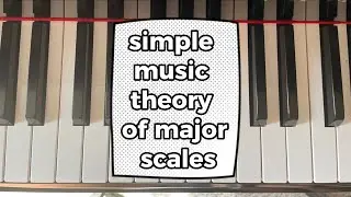 Simple Music Theory of Major Scales | Piano Pursuits
