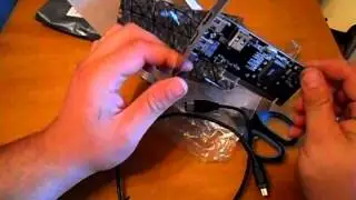 Посылка №22 PCI плата с портами firewire ieee 1394(Работает)