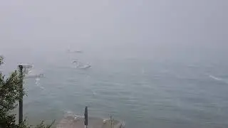 Zomerstorm Murter juli 2019