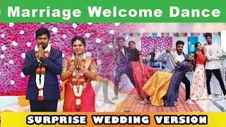 Marriage Welcome Dance 2019 | Bride And Groom Entry | Booking Open Now | Narthagi dance Company