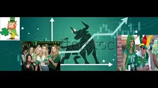 BTC CRYPTO LIVE!!! JOIN US FOR ST PATTYS DRUNK/STONED TA!!! Weekly close and market outlook!