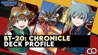 BT-20: Chronicle Alphamon Ouryuken Deck Profile! (Digimon Card Game)
