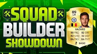 FIFA 16 SQUAD BUILDER SHOWDOWN!!! EDEN HAZARD!!! The Highest Rated BPL Player Squad Builder Duel