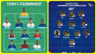 Team Copa America vs Team UEFA Euro 2020